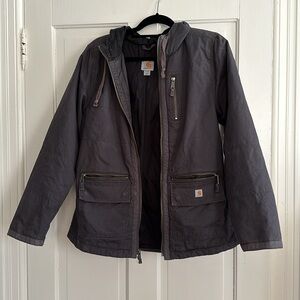 Carhartt women’s size S steel blue jacket coat